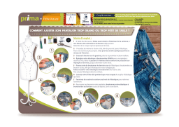 Accessoire d'ajustement de pantalon : Chat IA & PDF