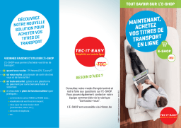Titres de transport TEC : Guide d'utilisation + IA