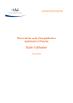 Check-list Sortie d'Hospitalisation: IA Chat &amp; PDF