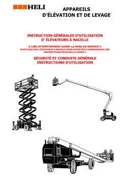 Instructions Élévateurs à Nacelle | AI Chat & PDF