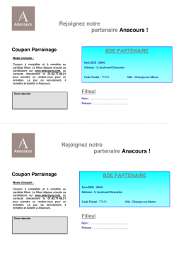 Coupon Anacours | Chat IA & Téléchargement PDF