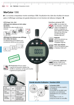 MarCator 1086: Fiche technique avec IA Chat & PDF