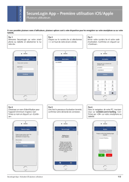 SecureLogin App&nbsp;: Guide d'utilisation iOS | AI Chat & PDF Download