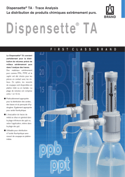 BRAND Dispensette TA: Chat IA et PDF