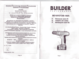 Builder BD18VDT2B-100A Manuel utilisateur