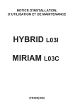 HYBRID L03I, MIRIAM L03C : Manuel AI Chat &amp; PDF