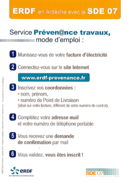 Service Préven@nce Travaux : Mode d'emploi + IA