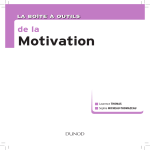 Dunod de la Motivation Manuel utilisateur