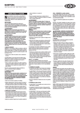 Instructions Attack TT Guidon Easton | IA Chat & PDF