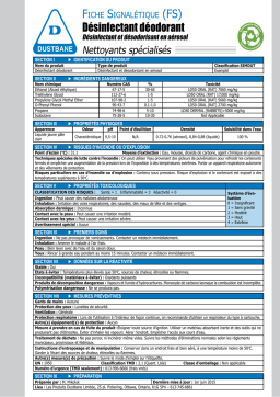 Désinfectant Déodorant Dustbane | AI Chat & PDF