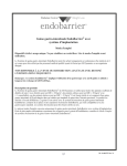 EndoBarrier EndoBarrier Mode d'emploi