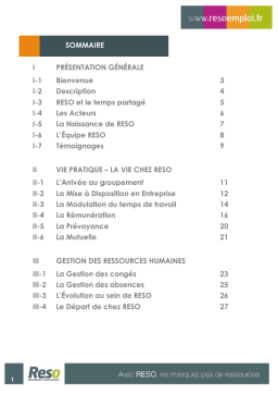 Guide du salarié RESO | AI Chat & PDF Download