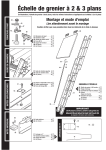 Centaure &Eacute;chelle de grenier 2 &amp; 3 plans | IA et PDF