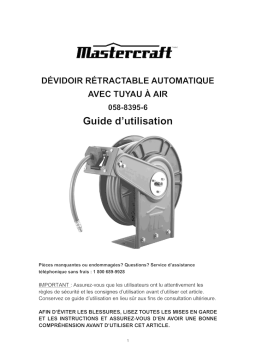 MasterCraft 058-8395-6 Mode d'emploi