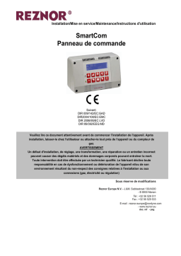 Reznor SmartCom3 : Manuel d'installation + Chat IA