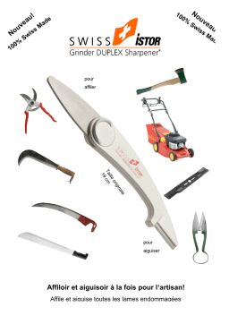 ISTOR Grinder DUPLEX Sharpener : AI Chat & PDF
