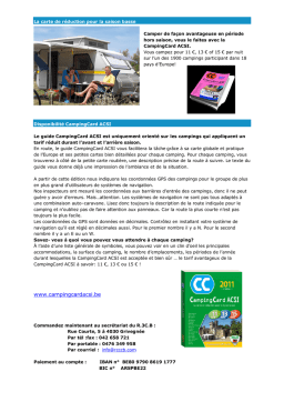 CampingCard ACSI Camping: Guide & PDF | AI Chat