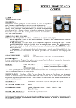 Brou de Noix Ocrine Teinture : Chat IA + PDF