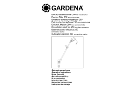 GARDENA 250 Mode d'emploi | Chat IA & Téléchargement PDF