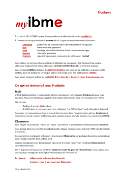 myIBME: Guide d'utilisation | AI Chat & PDF Access