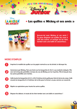 Mickey et ses amis Quilles : Chat IA & PDF