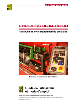 Bernhard Express Dual 3000 Manuel utilisateur