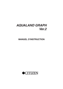 Manuel d'Utilisation Citizen Hyper Aqualand Graph : IA Chat & Téléchargement PDF