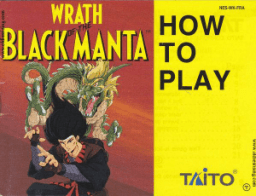 Taito Wrath of the Black Manta Manuel utilisateur