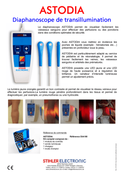 Stihler DIA100 Diaphanoscope : Chat IA & PDF