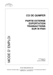 Mode d'emploi Export W-Fish | IA Chat &amp; PDF Access