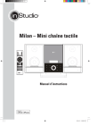 Milan Mini cha&icirc;ne tactile: IA et guide PDF