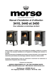 Mors&oslash; 3410, 3440, 3450 : Manuel d'installation + IA