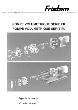 Pompes Fristam FK, FL : Mode d'emploi + Chat IA