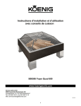 KOENIG Quad 680: Instructions + Chat IA &amp; PDF