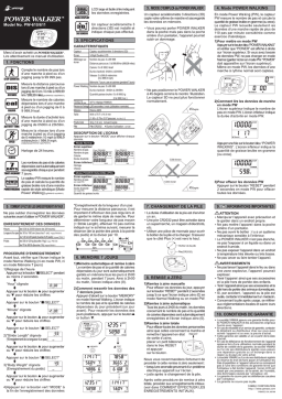 PW-610, PW-611 Manuel d'utilisation | Chat IA & PDF