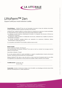 LittoFerm Zen : Fiche Technique | AI Chat & PDF