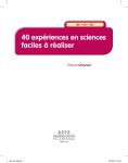 40 exp&eacute;riences sciences faciles &agrave; r&eacute;aliser + AI Chat