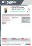 ParexGroup 301 Manuel utilisateur