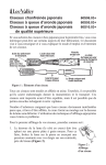 Ciseaux Lee Valley 60S06.03+, 60S05.03+: Mode d'emploi + IA