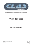 CLAS Equipements OH 0256 : Mode d'emploi + IA