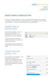 CMS 1 Newsletter : Mode d'emploi + Chat IA &amp; PDF