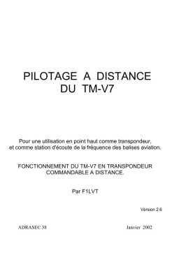 TM-V7 Télécommande: Chat IA & Téléchargement PDF