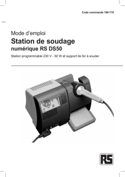 RS DS50 Station de soudage numérique | AI Chat & PDF