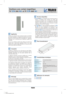 TV TCTM 868 M01/S01: Fiche Technique + Chat IA