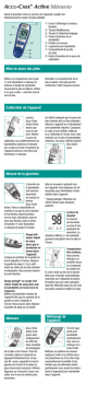 Accu-Chek Active Lecteur de glycémie : IA et PDF