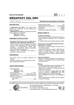 Granitex SOL HRC : Fiche Technique | Chat IA