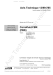 CARROFLUID FBK Avis Technique | AI Chat &amp; PDF