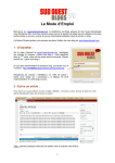 Mode d'emploi Blog Sud Ouest: IA Chat et PDF 