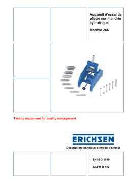 Erichsen 266: Mode d'emploi + Chat IA & PDF
