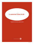 Commission Actions du club | AI Chat &amp; PDF Download